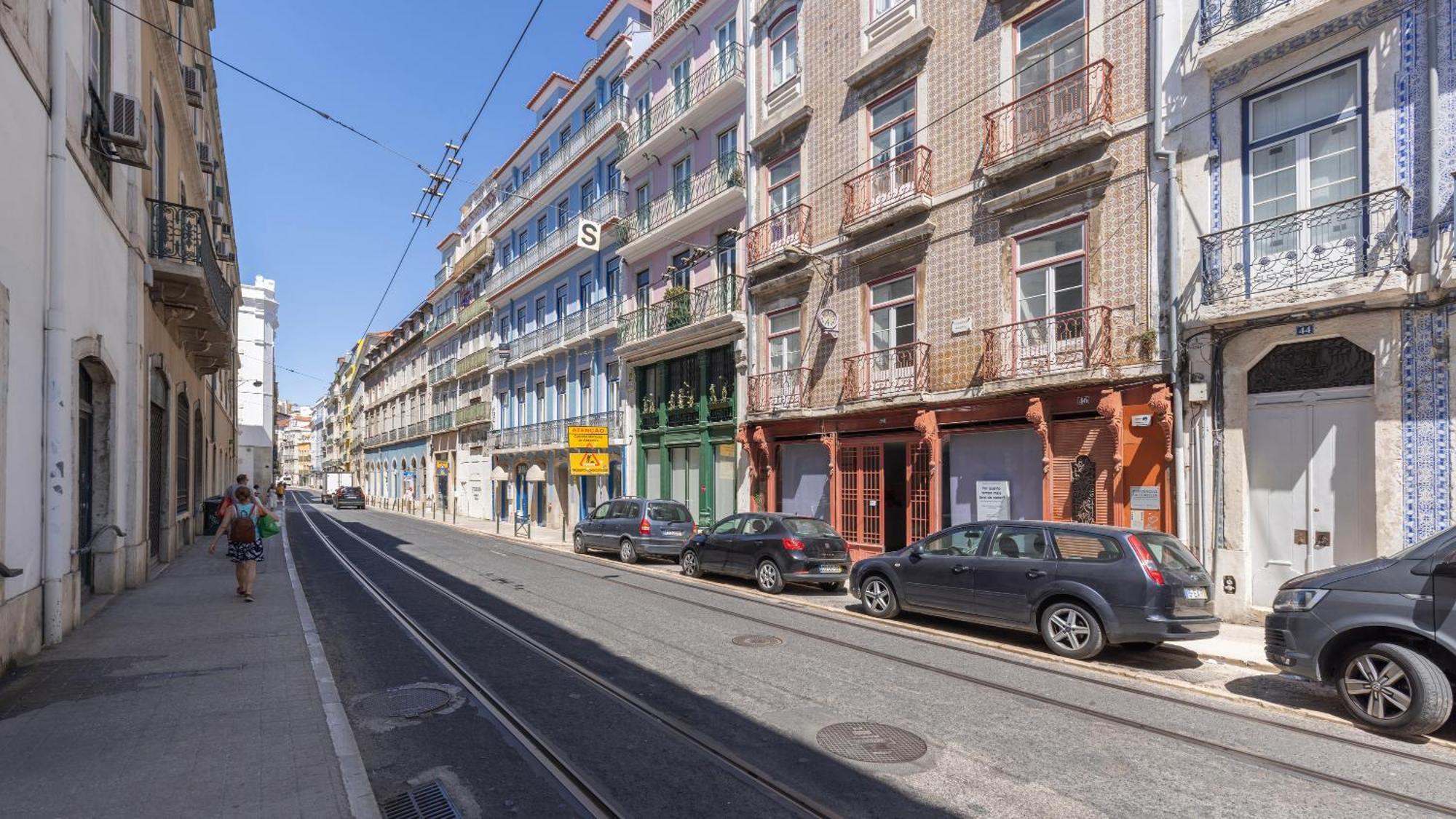 Charming 3Bdr Duplex In City Center By Lovelystay Лиссабон Экстерьер фото